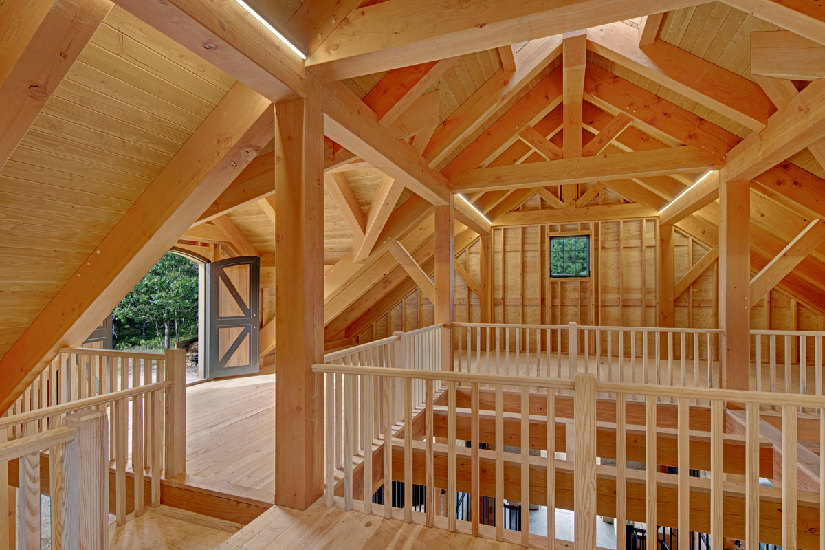 Custom Horse Timber Barn