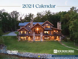 2024 Log & Timber Home Living Calendar