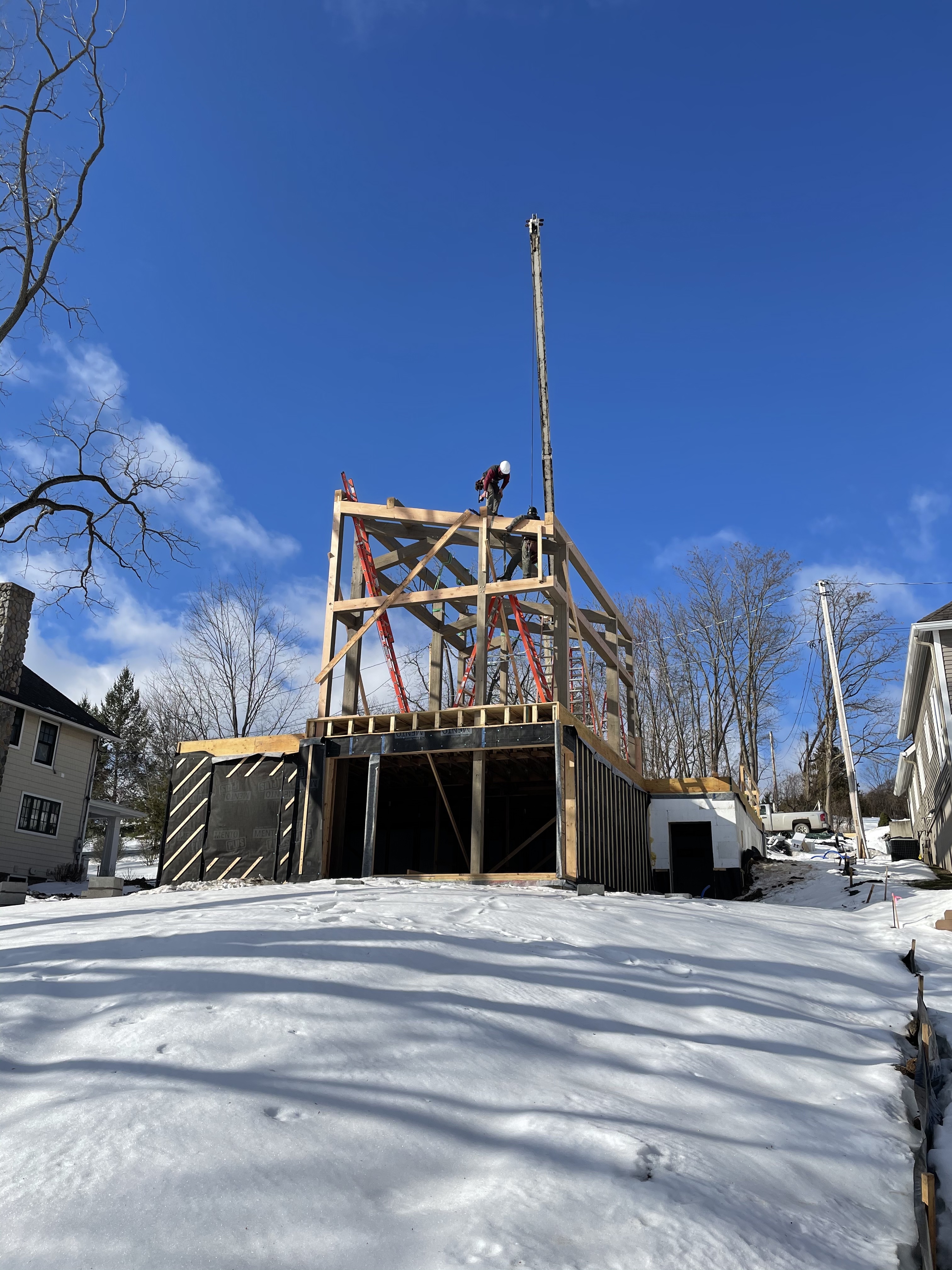 raising timbers