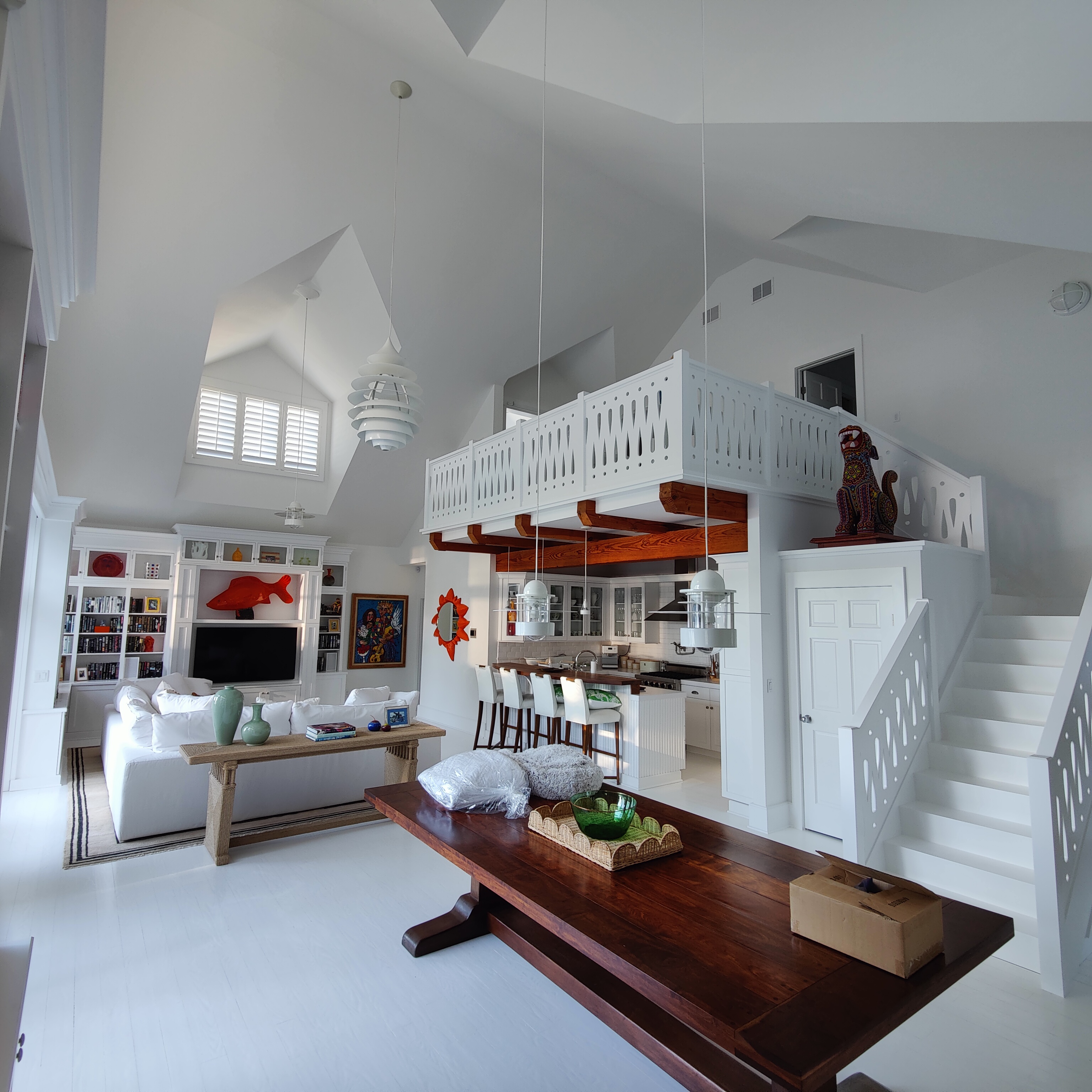 White Stairs
