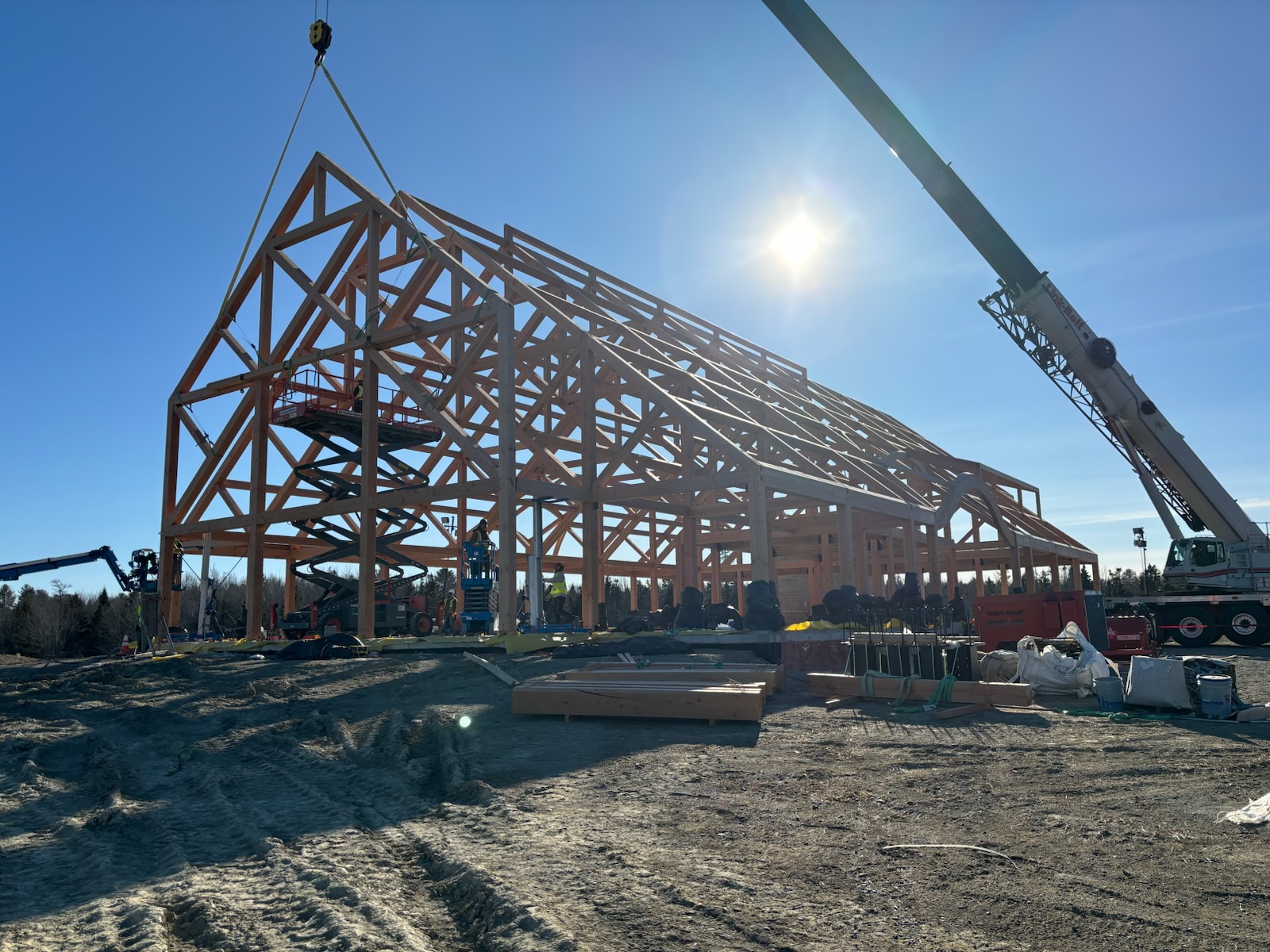 Acadia National Park Timber Frame by New Energy Works