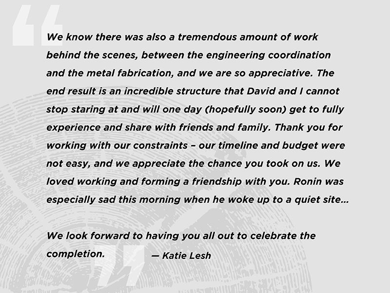 Client Quote about New Energy Works