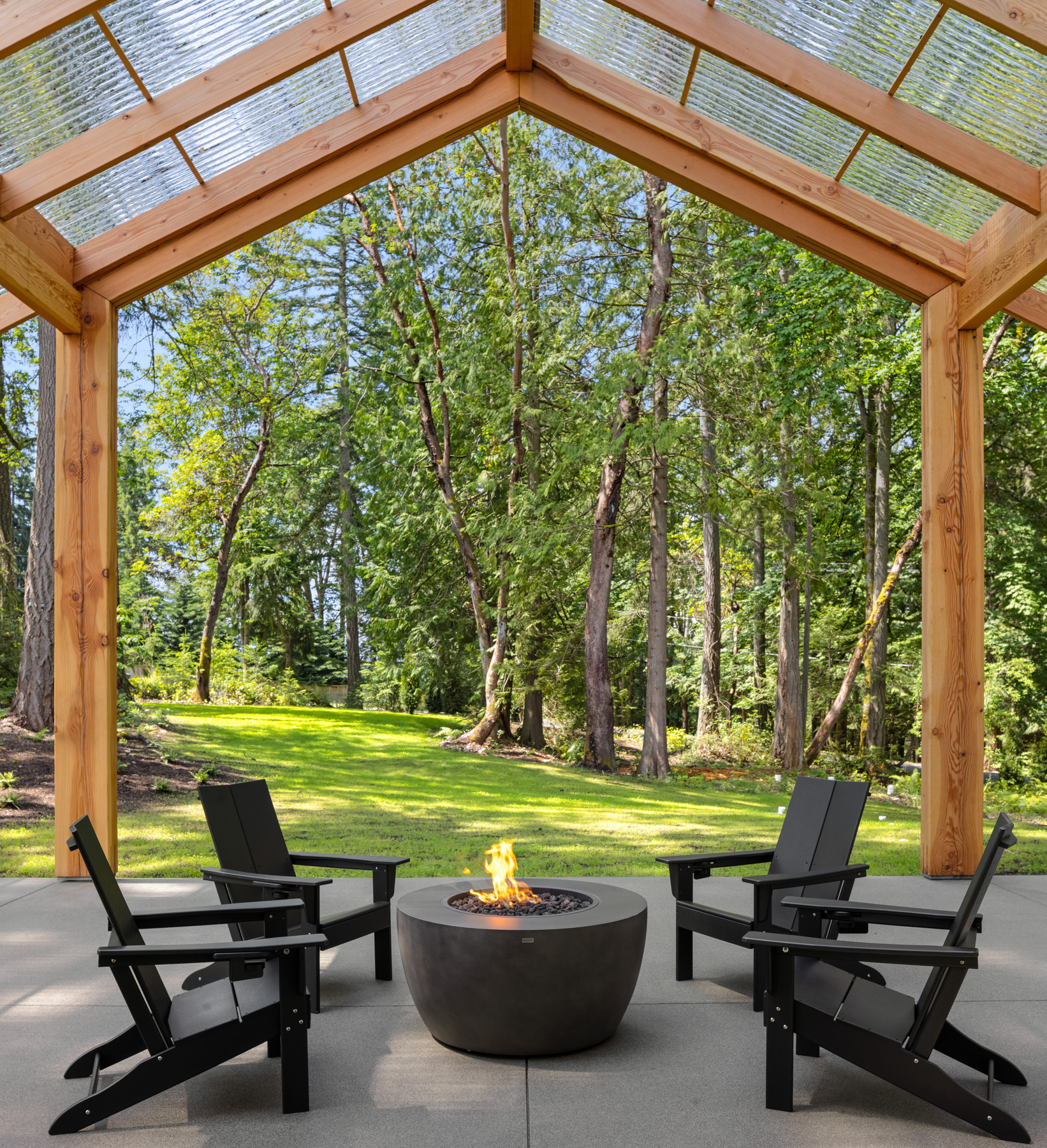 New Energy Works Timber Frame Home in Oregon