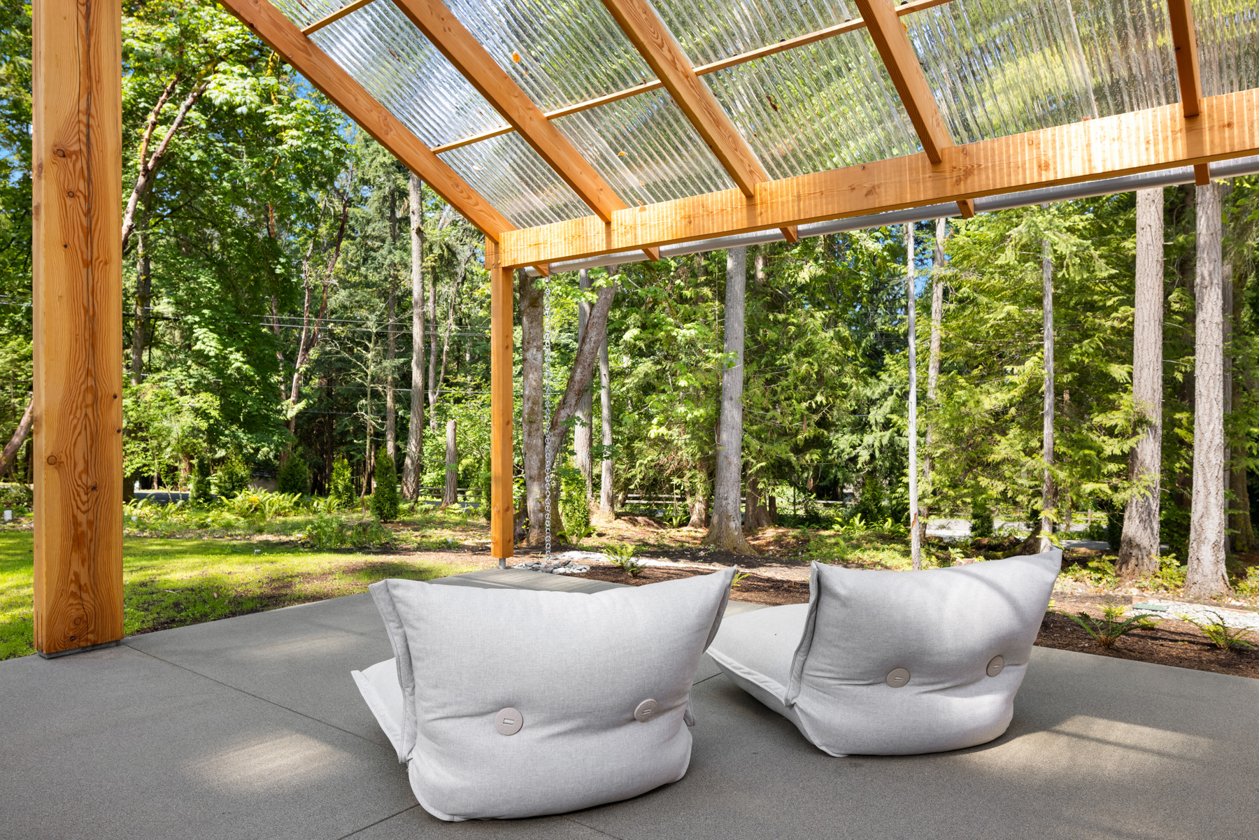 New Energy Works Timber Frame Home in Oregon