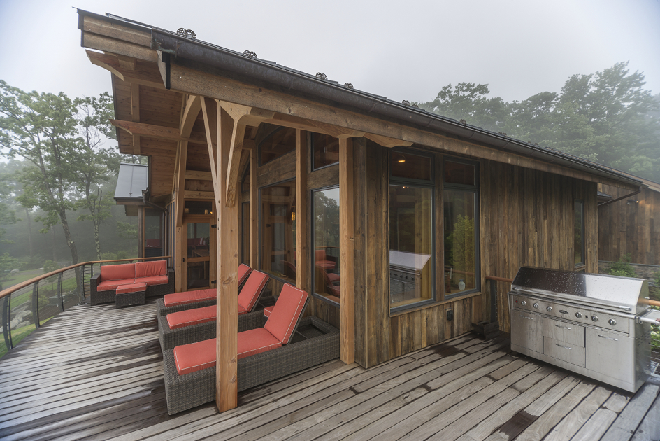 The Olsen Home in Hudson Valley is highly-efficient. Read about this family home on our website and in Timber Home Living magazine.