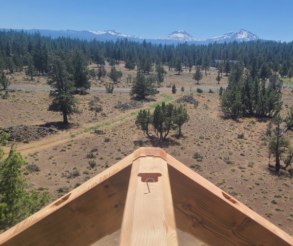 Three Sisters and Timber Frame Ridge