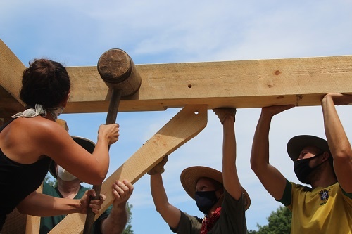 Women Only Timber Framing Class--Timber Framers Guild Heartwood School