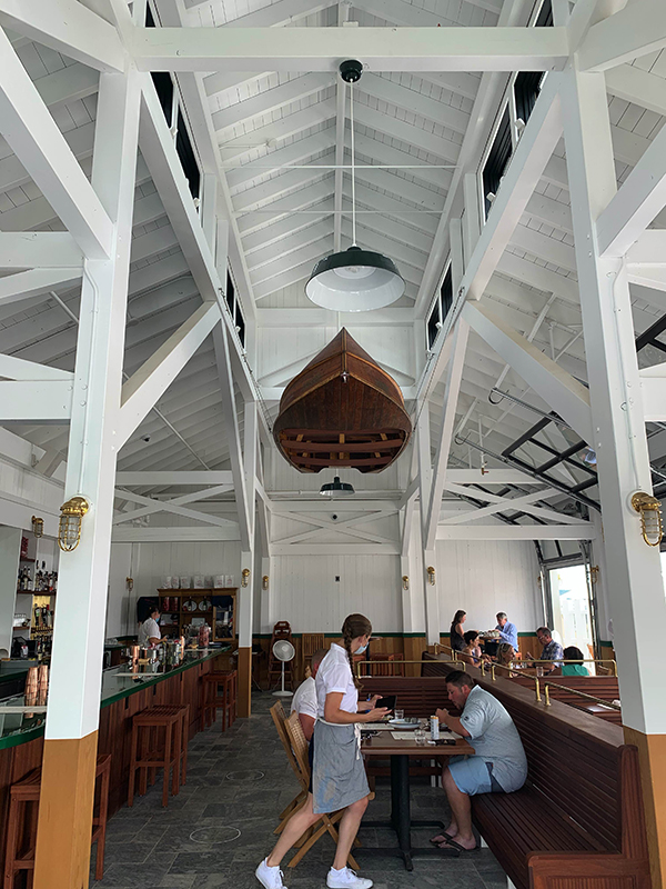 The Sand Bar at the Lake House in Canandaigua NY--Timber Frame and Enclosure by New Energy Works