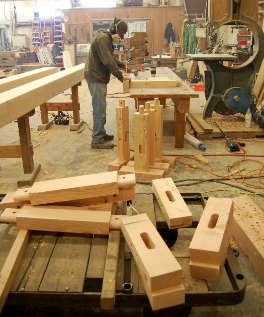 Andy Makes Timber Sawhorses