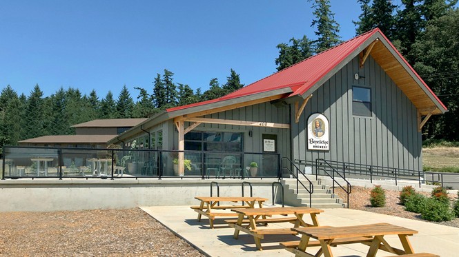 The Benedictine Brewery in Mt. Angel, Oregon. Photo by Loren Nelson