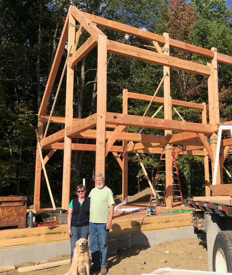 Raising day is always a celebratory occasion for homeowners, family (human and other!), friends, and our teams.