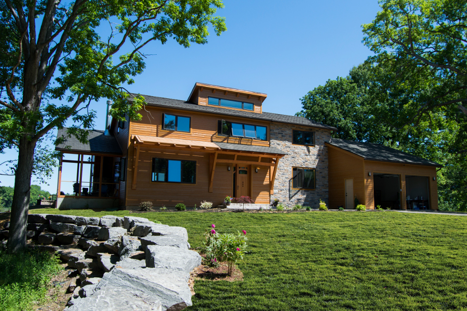 We designed and built this Net Zero home in partnership with CreekSide Energy Solutions.