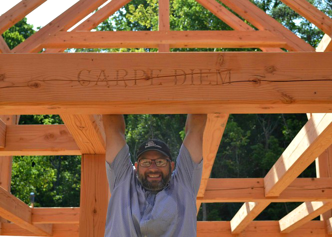 Timber frame champion and Guild member, Darren Watson, shares with us about the Timber Framers Guild Western Conference: