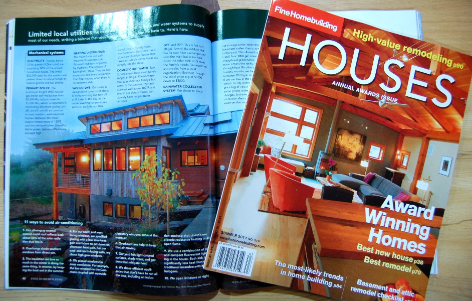 The Vermont Street Project as featured in Fine Homebuilding Magazine’s HOUSES.