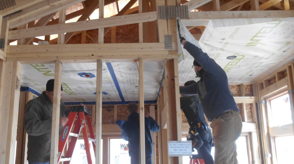 Intello barrier being installed by our design group