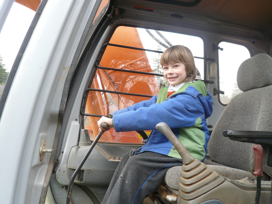 Young operator Jake.