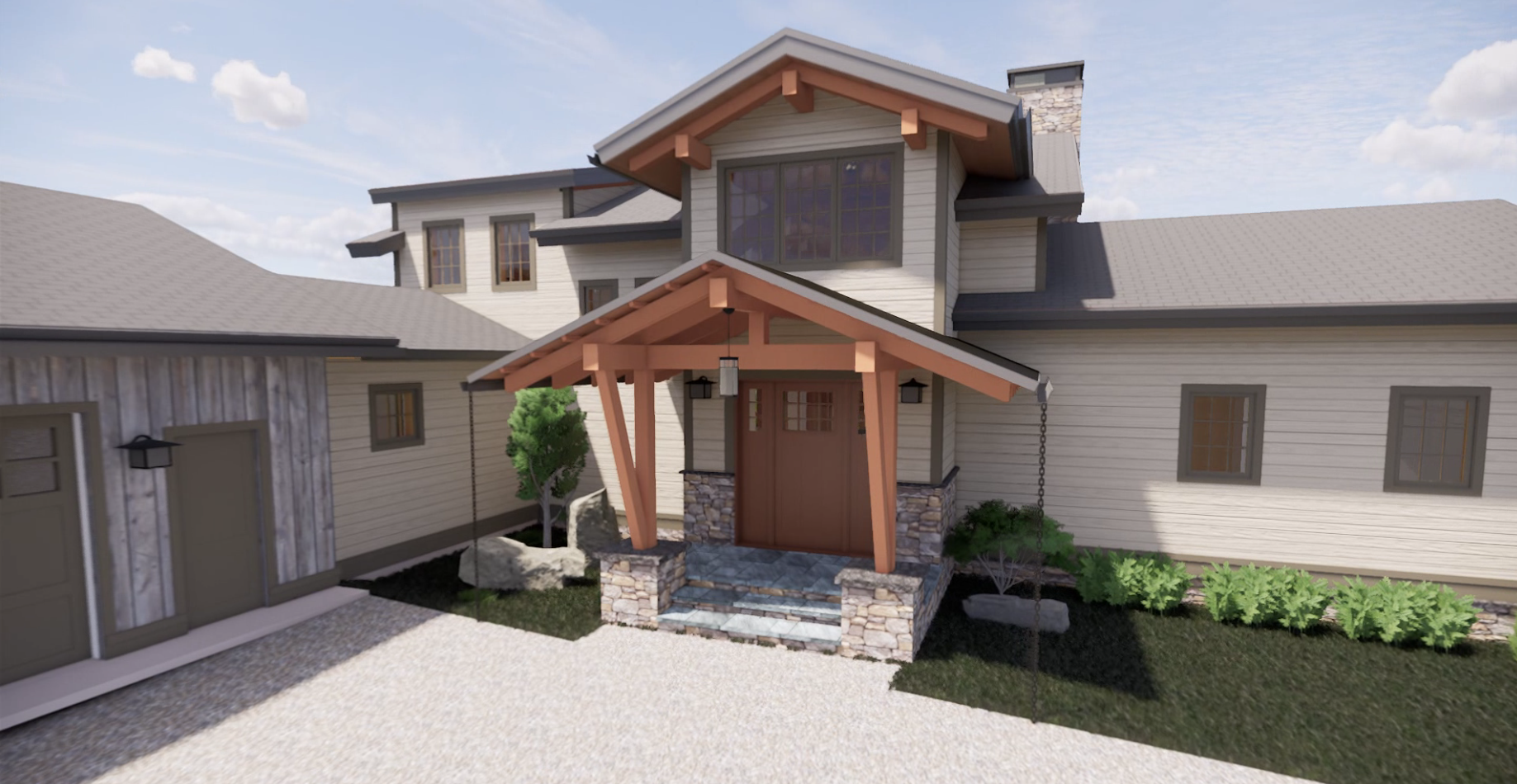 New Energy Works Timberframers Rendering Design Group