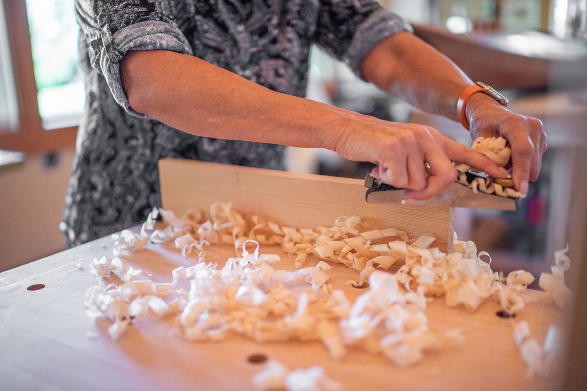 the woodshop
