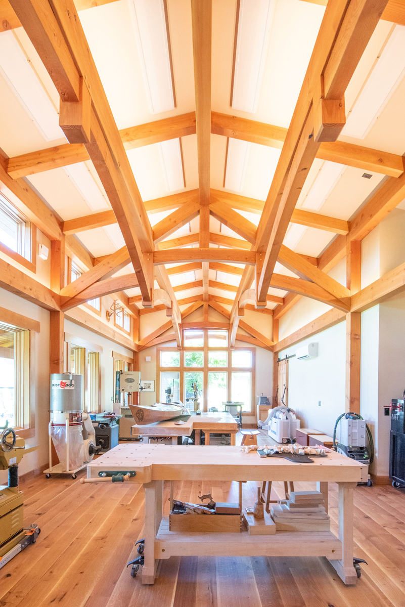 the woodshop