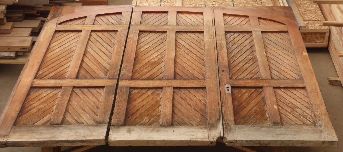 Original doors, site salvaged.