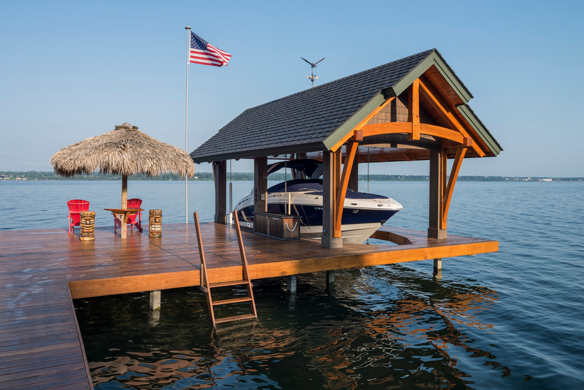 The boat shelter that started it all!