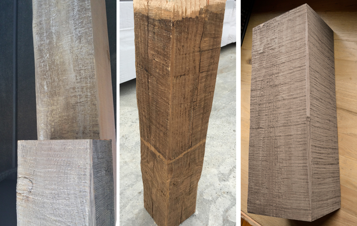 Various timber finishes/samples were explored for this Hudson Valley project.