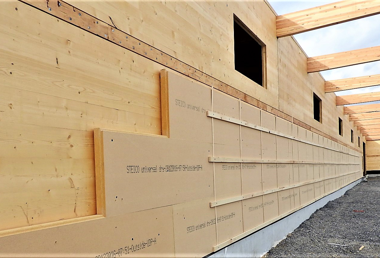 Steico wood fiber insulation is one of the evolutions the design/build team is looking into for our enclosure systems.